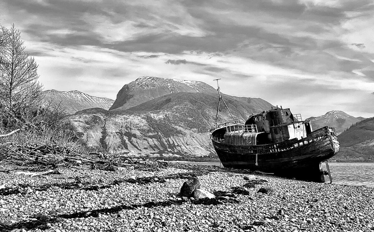 Corpach Wreck - Viv Scurrell